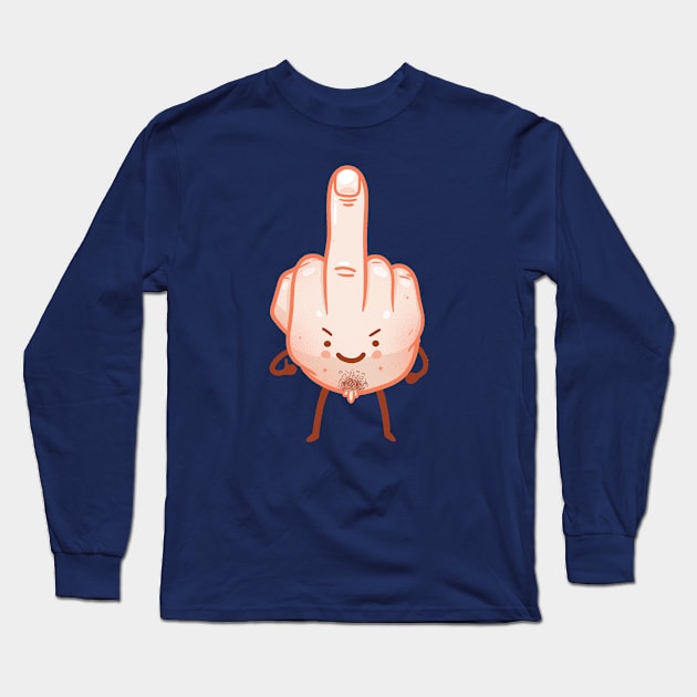 Bird Buddy - NSFW Long Sleeve T-Shirt by bigbadrobot